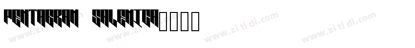 pentagram salemica字体转换